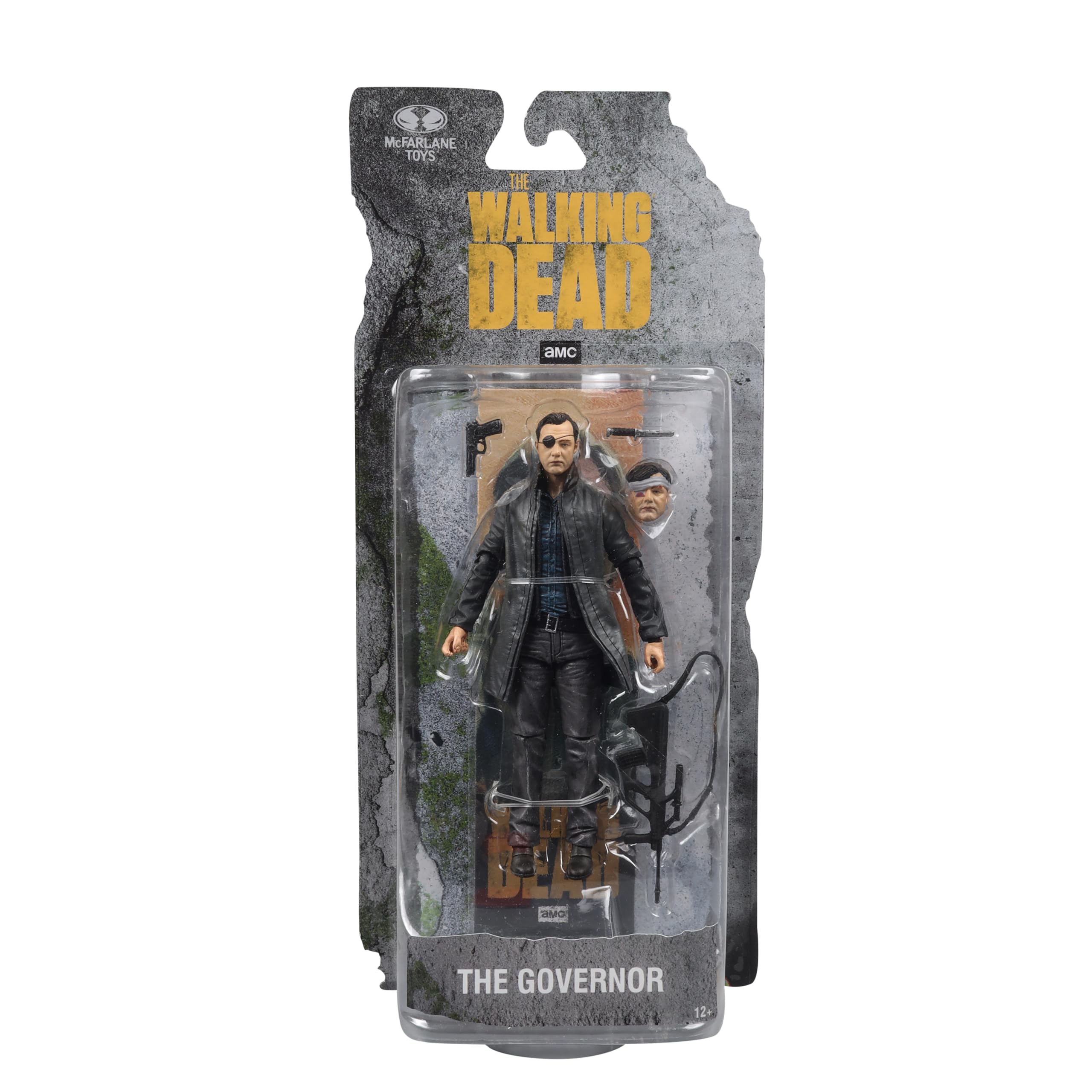 McFarlane Toys Governor automatic rifle accessory for action poses.