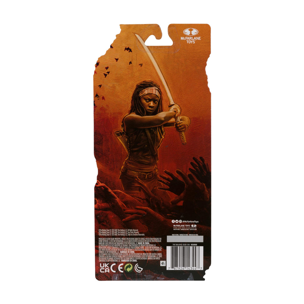McFarlane Toys Michonne 5in figure ready for diorama setups