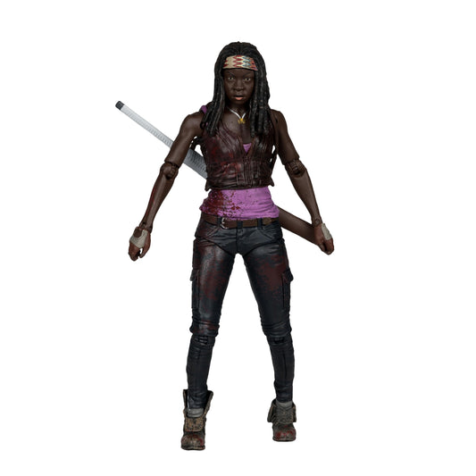 McFarlane Toys Michonne 5in figure with katana for dynamic posing and display