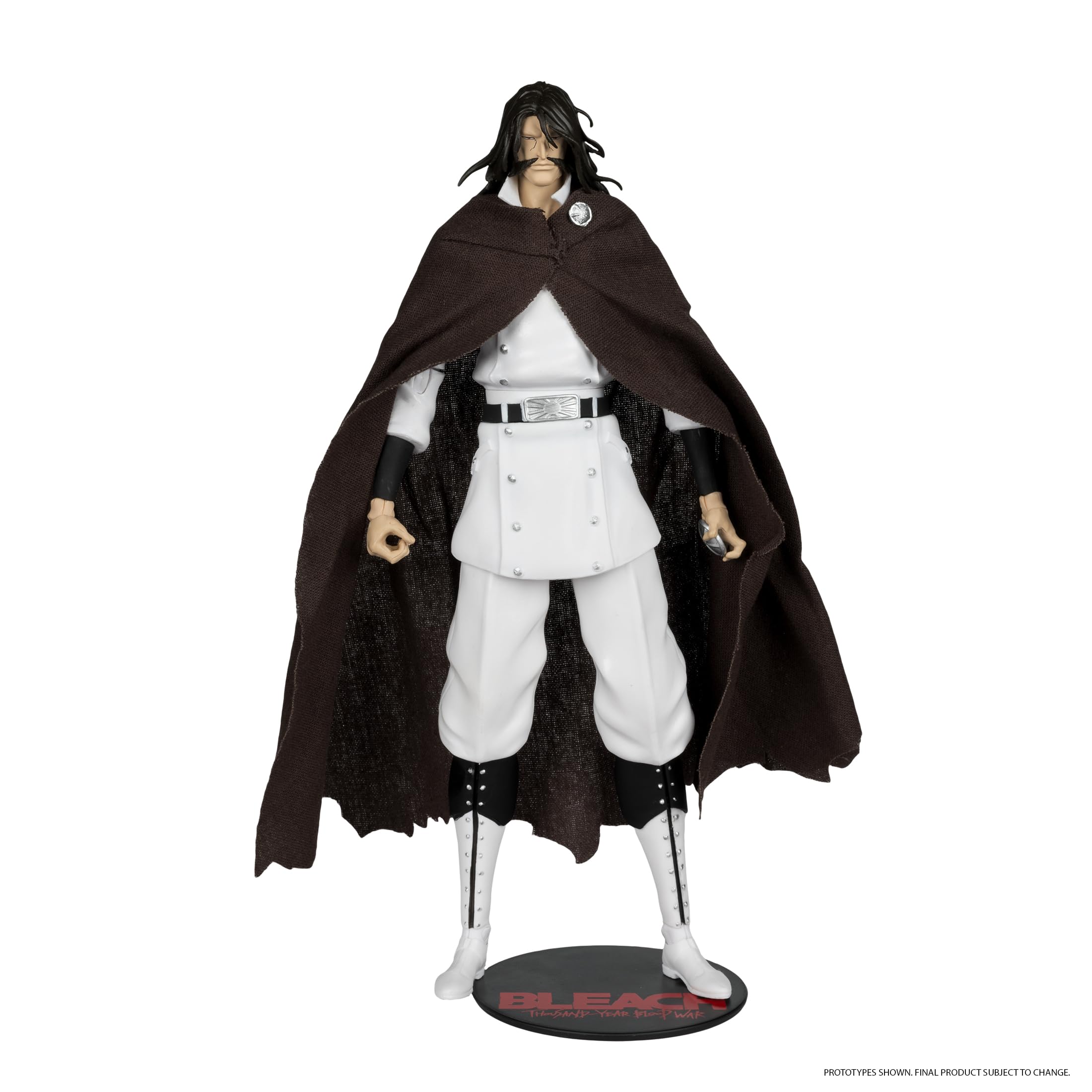McFarlane Toys Yhwach 7in figure articulation example enabling dynamic poses for photography.