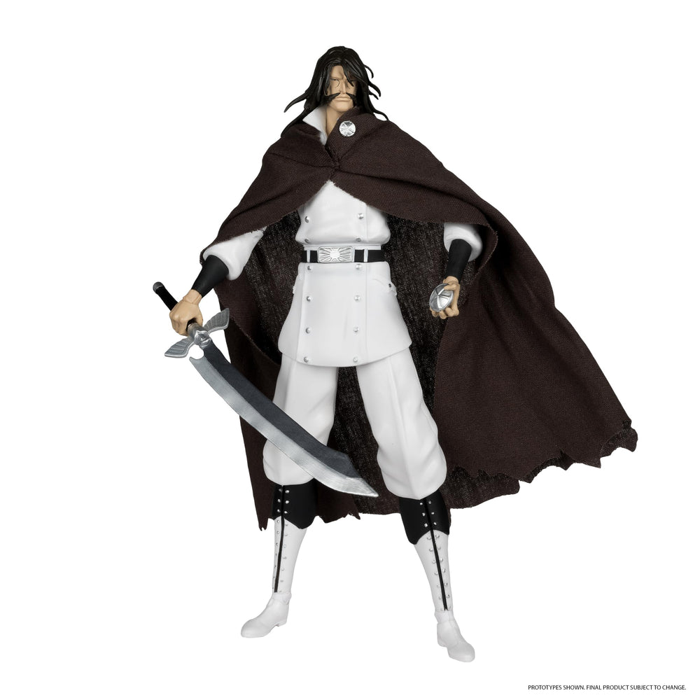 McFarlane Toys Yhwach 7in figure front view, detailed sculpt for standout display.