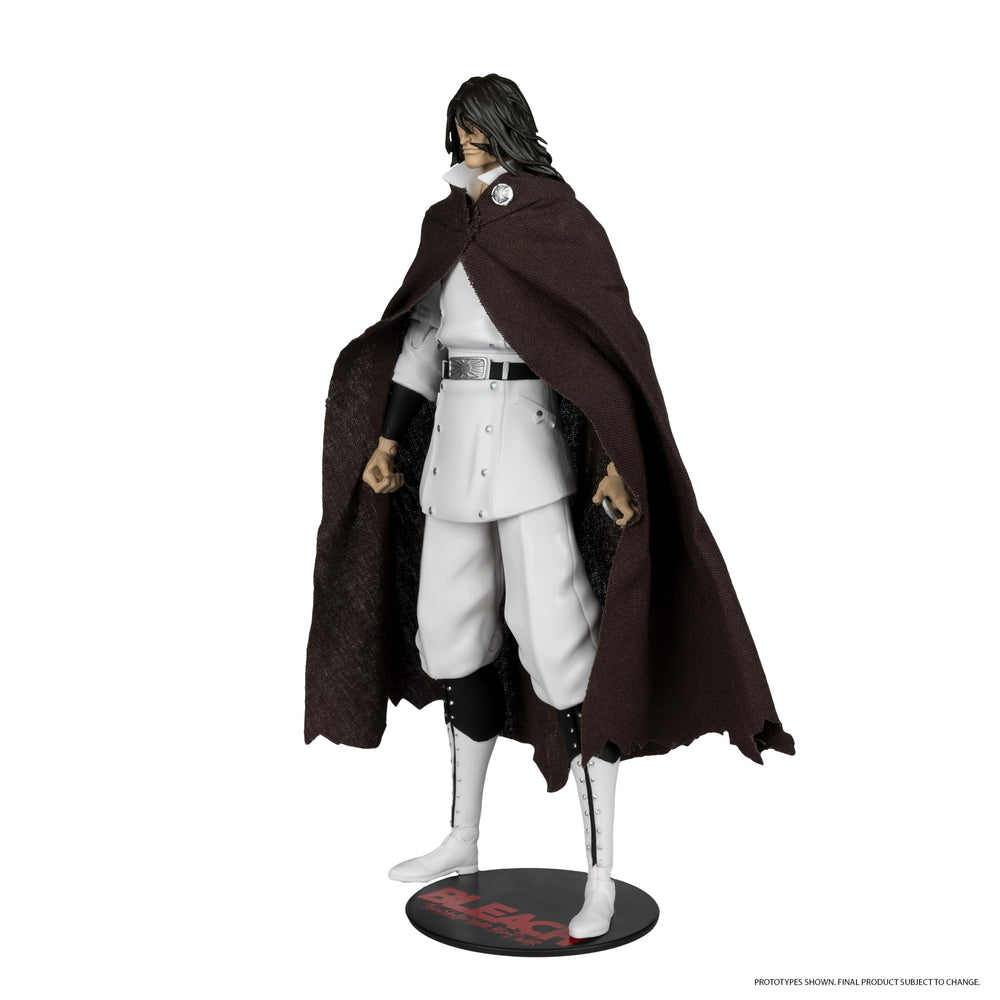 McFarlane Toys Yhwach 7in figure interchangeable hands for varied gesture recreations.