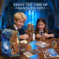 Mccreadee Book-Nook-Kit completion display offers a satisfying finish for your room.
