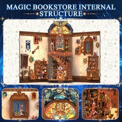 Mccreadee Book-Nook-Kit magic world captures mystery and wonder in miniature.