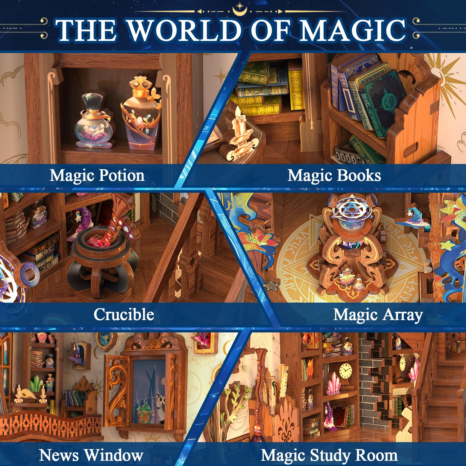 Mccreadee Book-Nook-Kit packaging adds gifting appeal and anticipation.