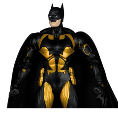 McFarlane Toys Batman Earth-2 alternate hand and sculpted batarangs for customization.