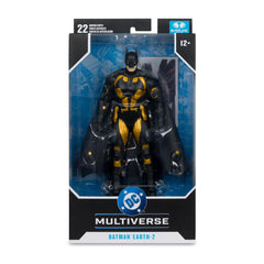 McFarlane Toys Batman Earth-2 display base for stable posing.
