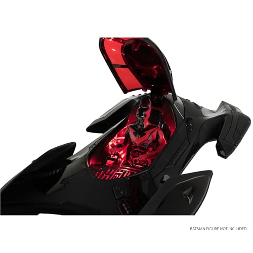 McFarlane DC Multiverse Batmobile Batman Beyond battery compartment access