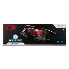 McFarlane DC Multiverse Batmobile Batman Beyond packaging box for unboxing