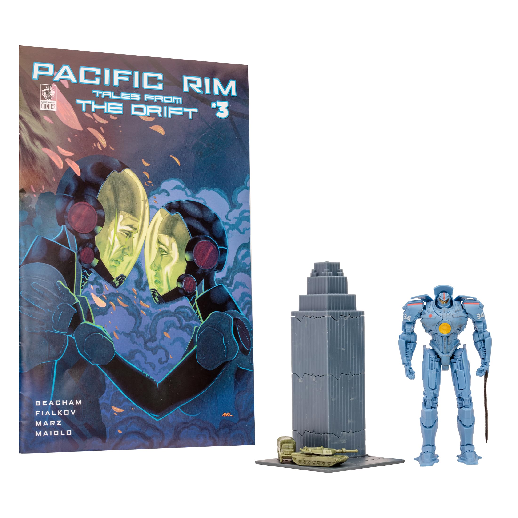 McFarlane Toys Gipsy Danger figure with detailed sculpt for display