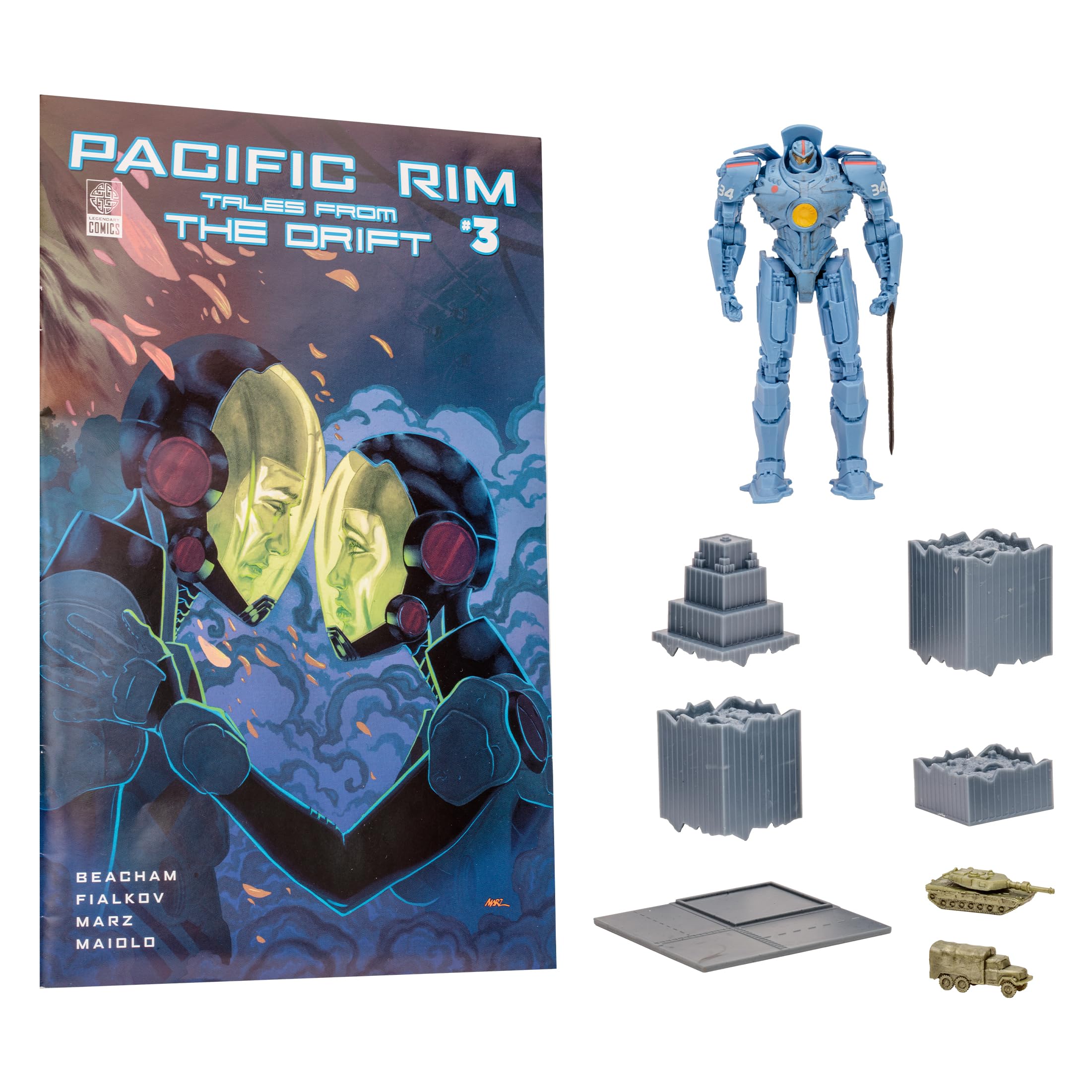 McFarlane Toys Gipsy Danger second vehicle for extended action