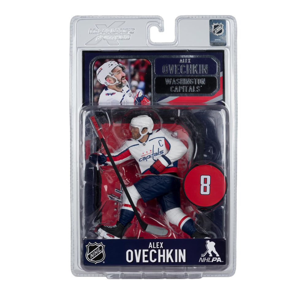 McFarlane Toys Alex Ovechkin display stand supports steady presentation