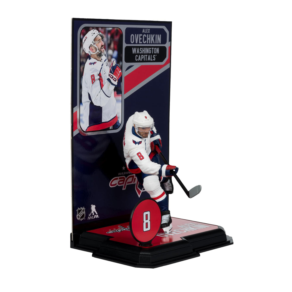 McFarlane Toys Alex Ovechkin helmet detail enhances authenticity for fans