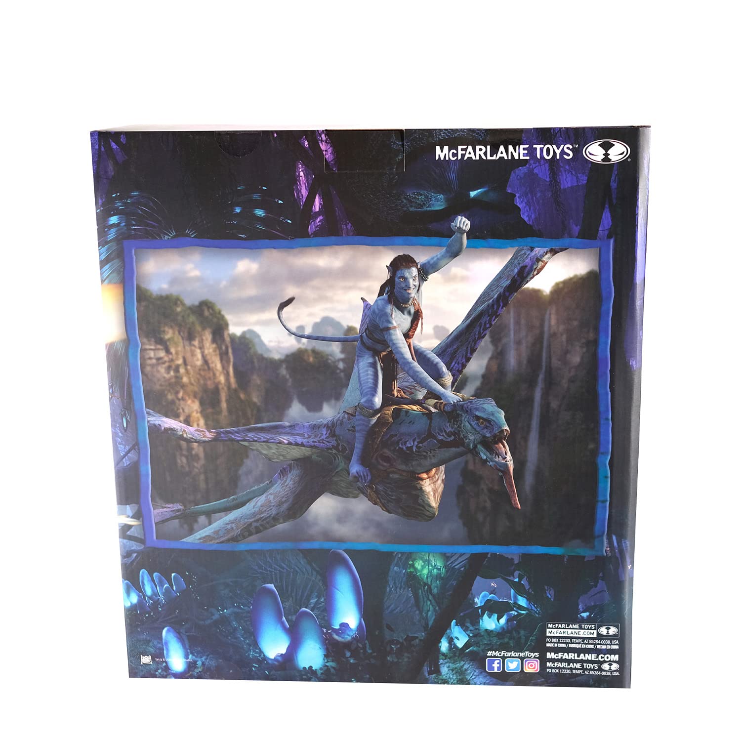 McFarlane Toys Avatar Amazon Exclusive package appeals to collectors.