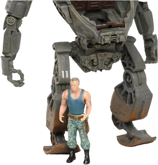 McFarlane Toys Avatar Amp Suit pose for dynamic display and collector appeal