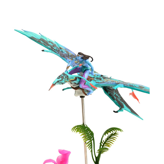 Neytiri on banshee Seze model with full articulation for action display