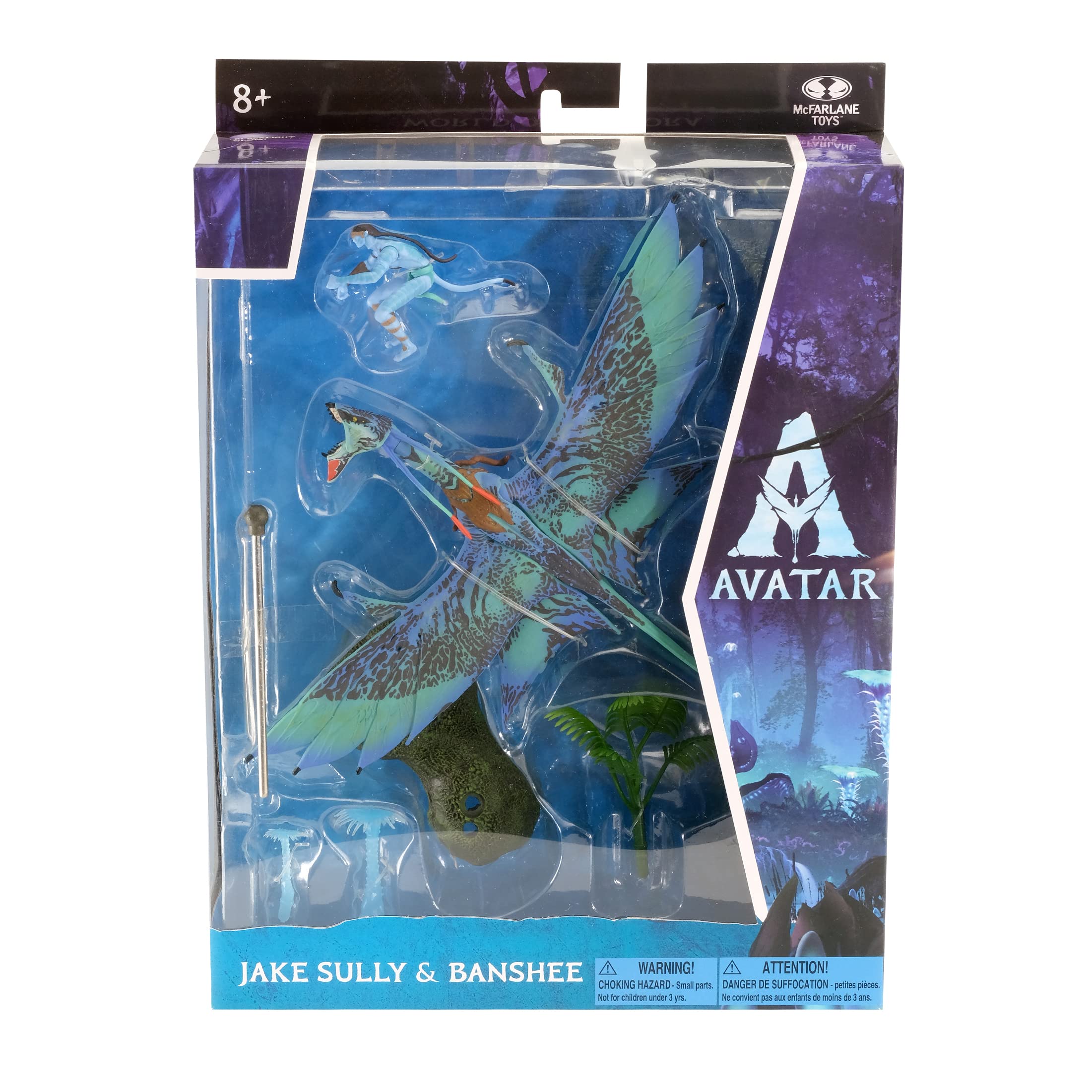McFarlane Toys Avatar Pandora diorama-ready display for fans.