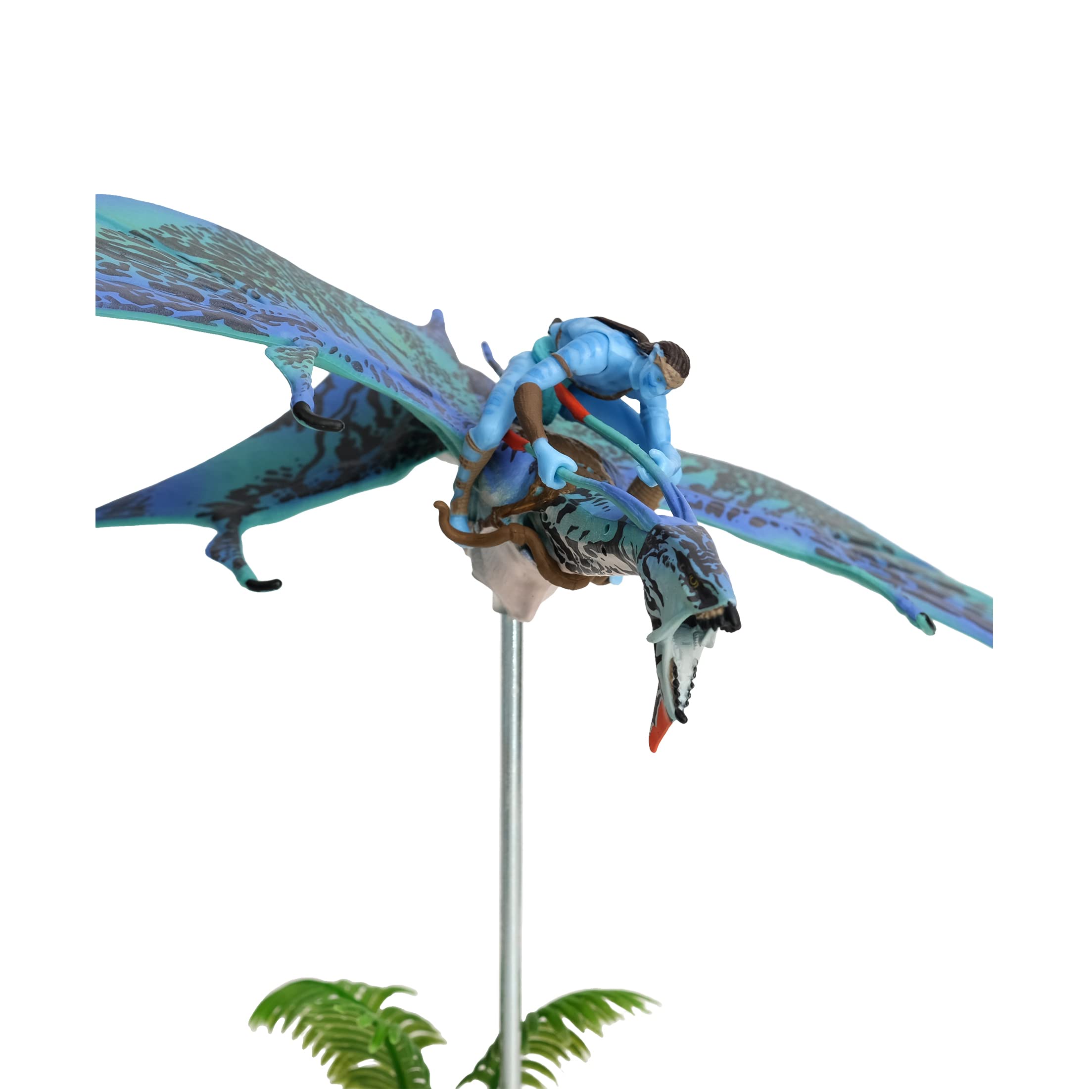 McFarlane Toys Avatar world-builder stand supports dramatic flight poses.