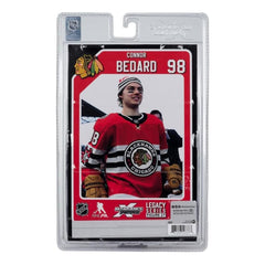 McFarlane base with team logo anchors display for Chicago Blackhawks fans.