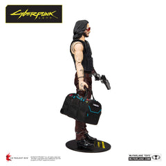 McFarlane Toys Johnny Silverhand with Duffel Bag and Atomic Bomb accessory