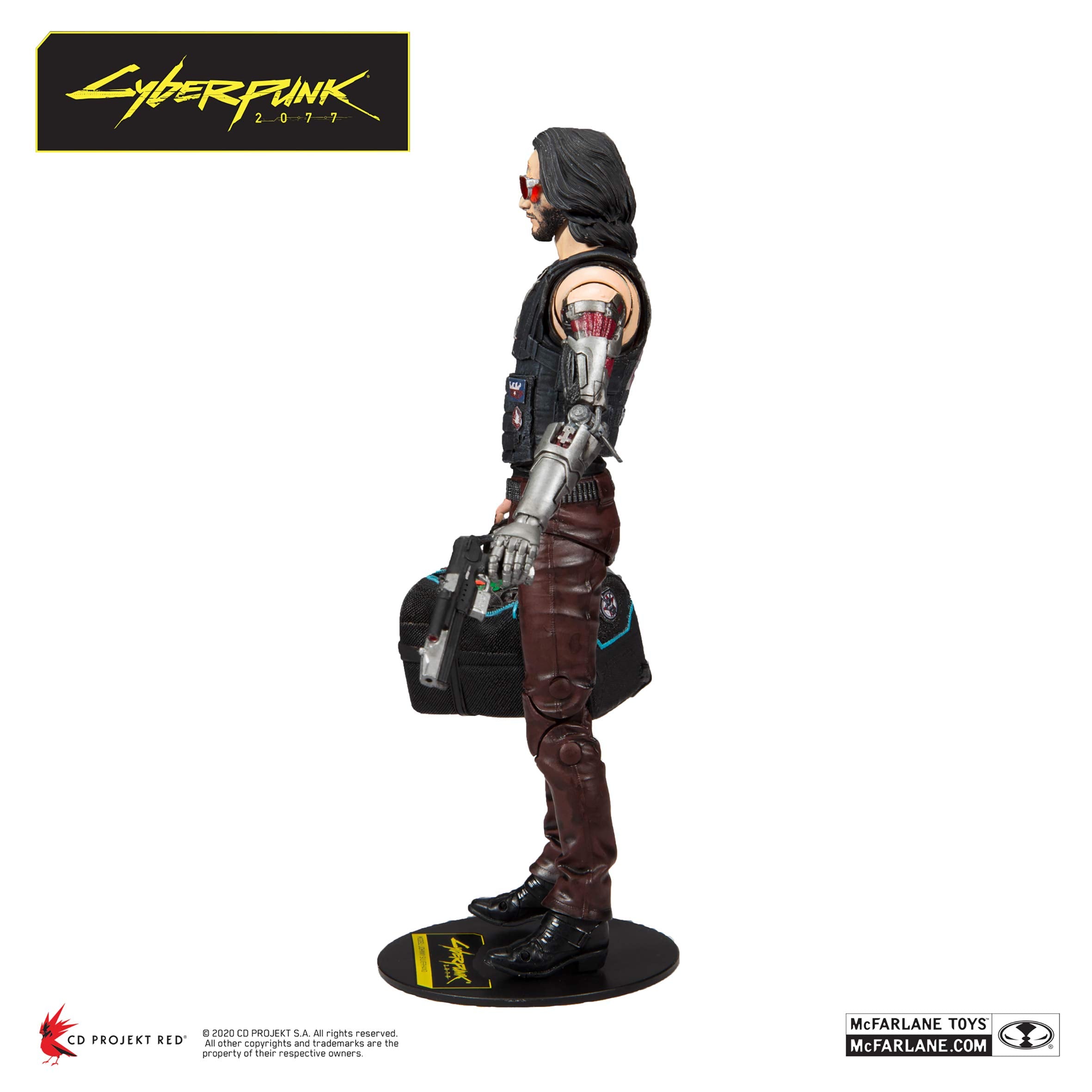 McFarlane Toys Johnny Silverhand with 22-point articulation for dynamic posing