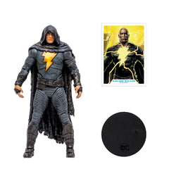 Front pose of McFarlane Black Adam for dramatic action display