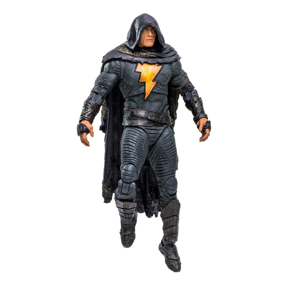 Black Adam ultra-articulation figure showing 22 moving parts for posing variety