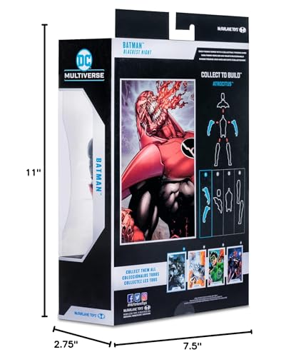 McFarlane Toys DC Build-A Batman figure ideal for display and collection