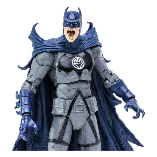 McFarlane Toys Blackest Night Batman in action pose highlights articulation and detail