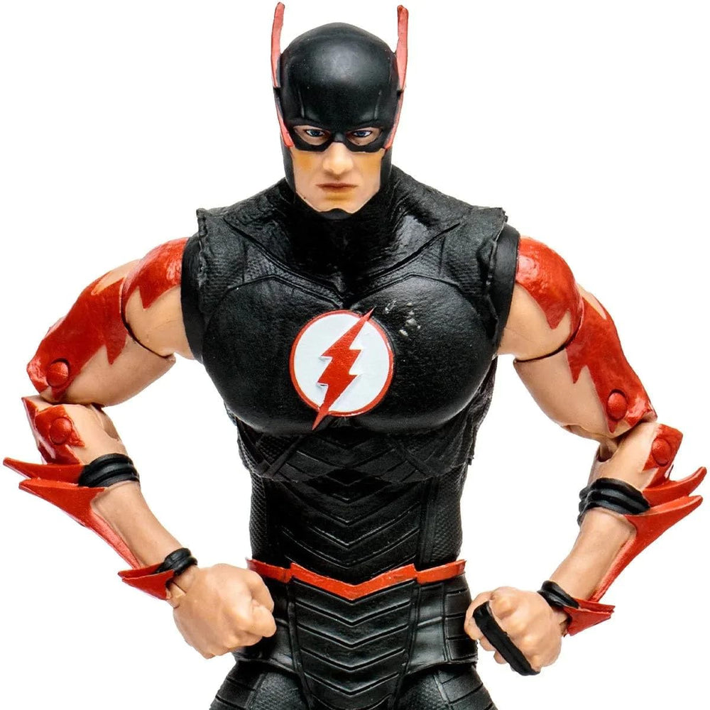 McFarlane Toys Barry Allen figure in dynamic pose with premium detailing.
