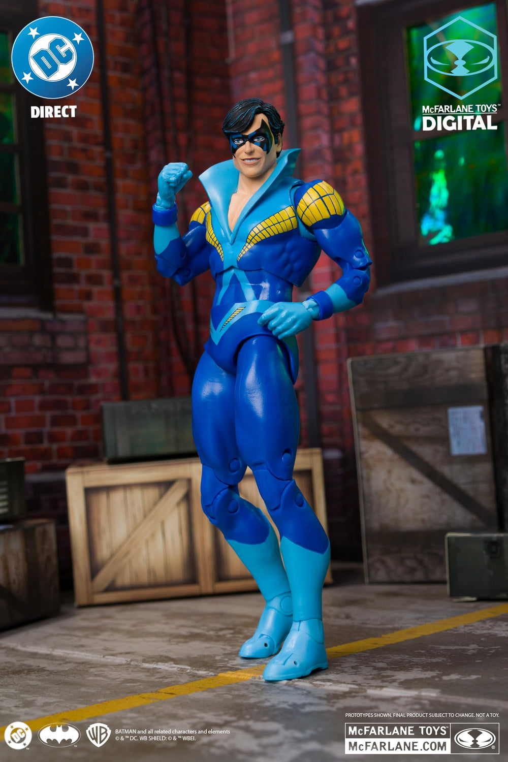 Dynamic pose possibility for action dioramas and displays