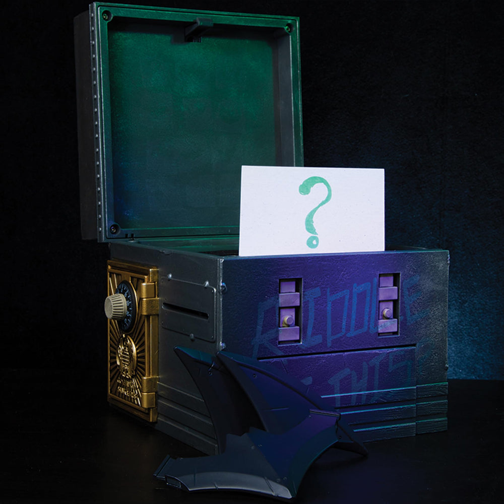 Puzzle scene highlights four challenges inviting interaction and detective-style play.