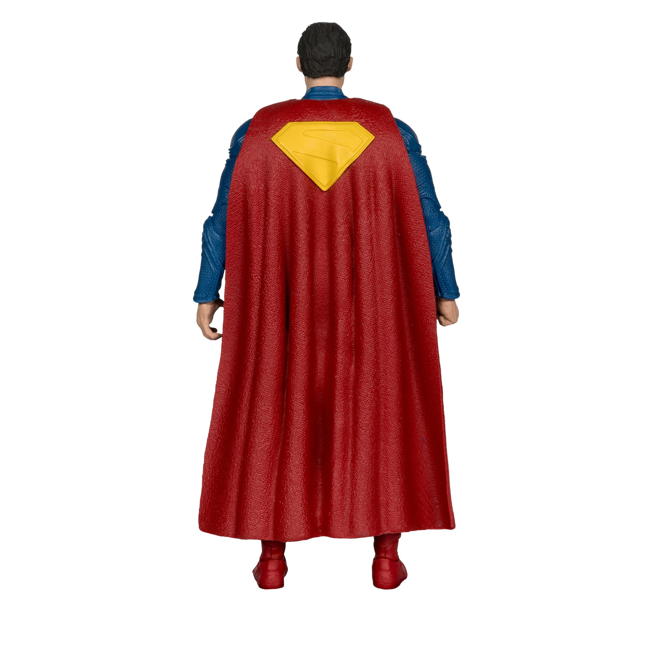 McFarlane Toys collectible art card featuring Superman biography.