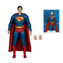 McFarlane Toys Superman with 22-point articulation for posing versatility.