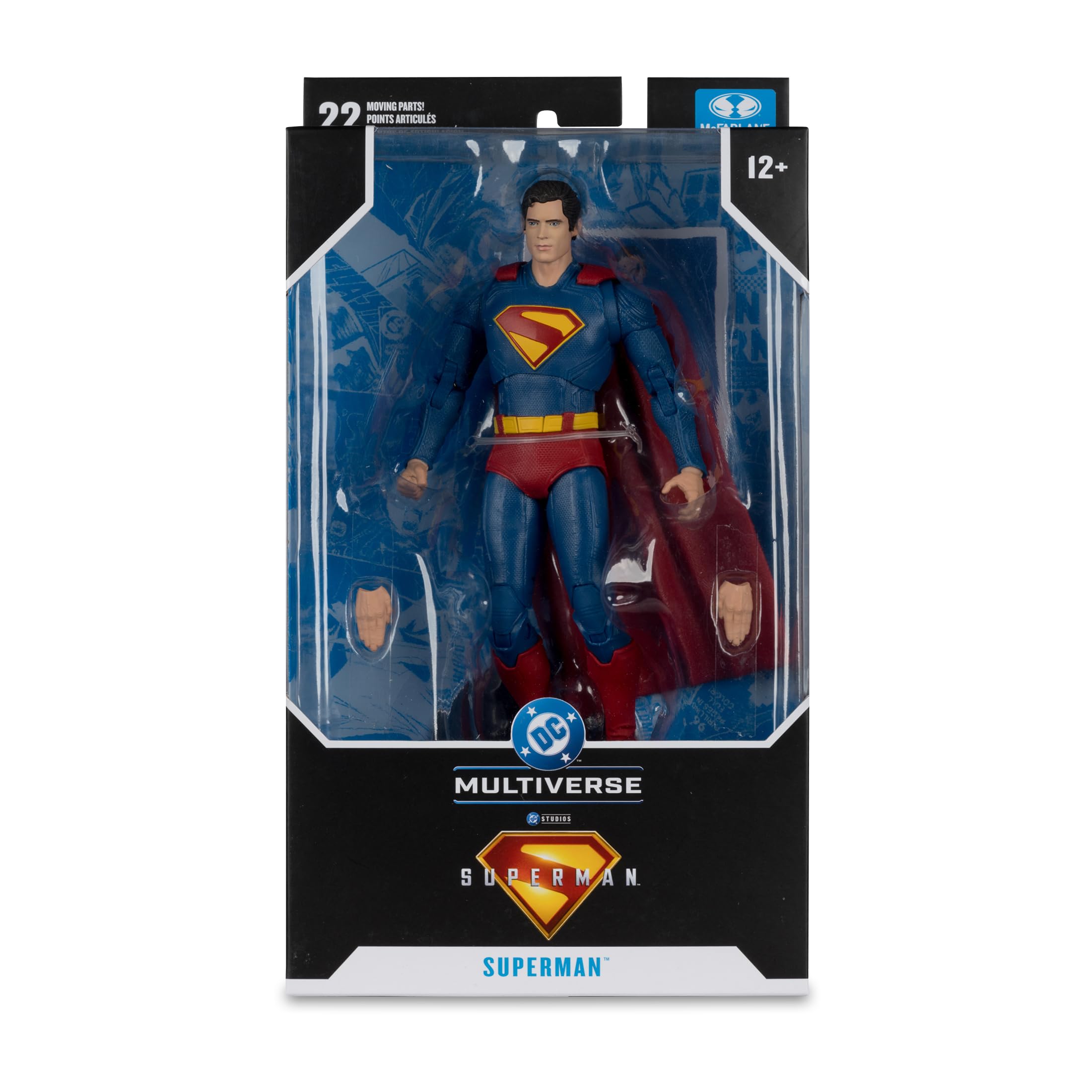 McFarlane Toys packaging art reflecting the DC Multiverse line.