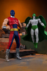 McFarlane Toys DC Multiverse Atom Smasher vs Spectre art cards front