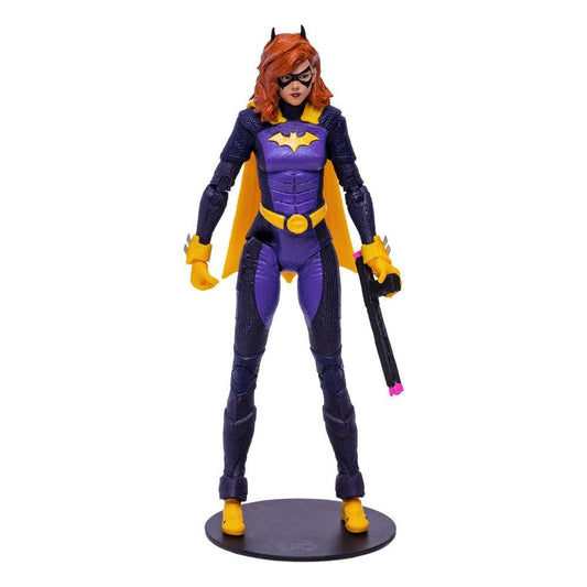 McFarlane Batgirl Gotham Knights close-up shows premium detailing for display