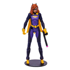 McFarlane Batgirl Gotham Knights close-up shows premium detailing for display