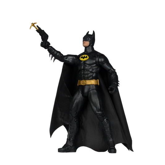 McFarlane Toys DC Multiverse Batman 1989 front view shows iconic silhouette for display
