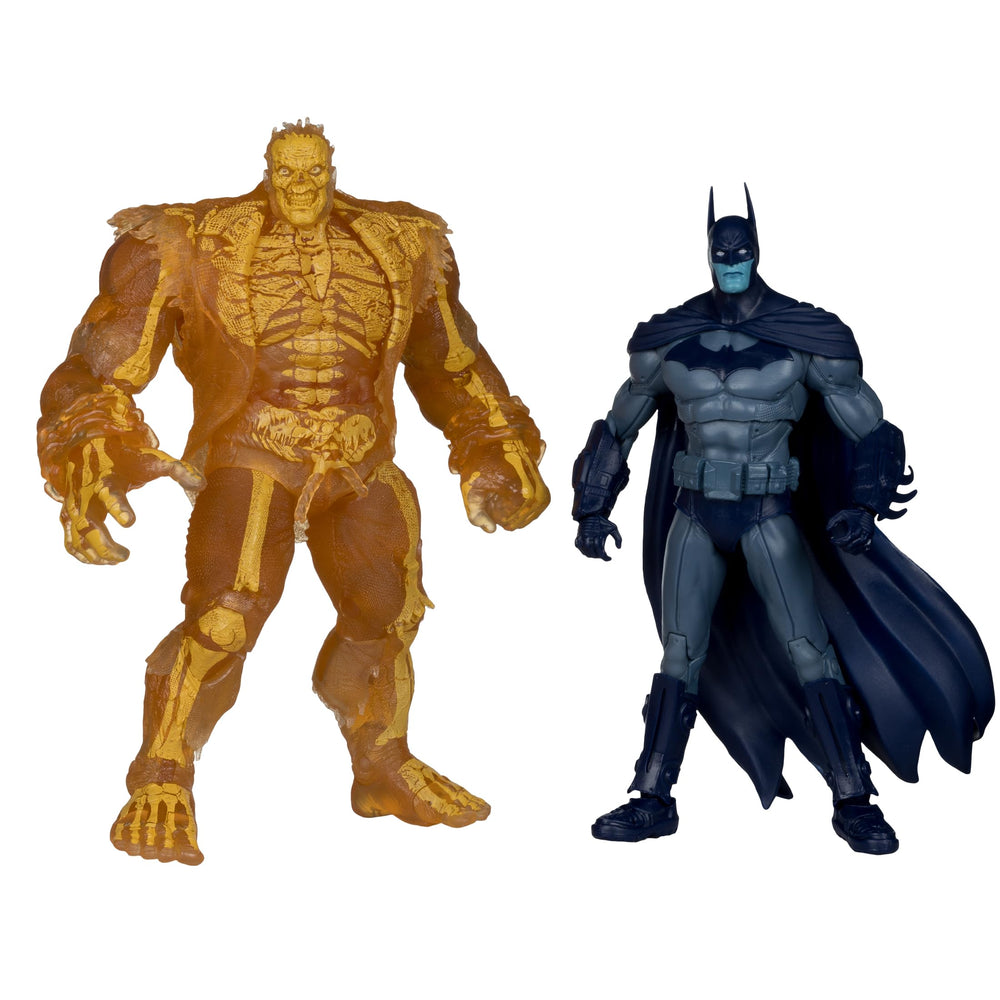 McFarlane Toys Batman Arkham City 7in figure in dynamic pose for shelf display.