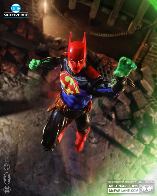 McFarlane Toys DC Multiverse Fusion figure, 22-point articulation for dynamic posing.