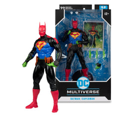 McFarlane Toys packaging art highlights World's Finest branding for collectors.