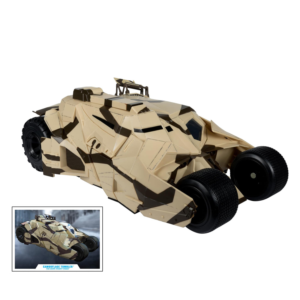 McFarlane Toys DC Multiverse Camouflage Tumbler base for display and pretend play