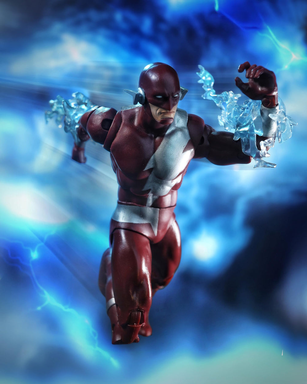 Dark Flash Walter West with lightning effects for dynamic scenes