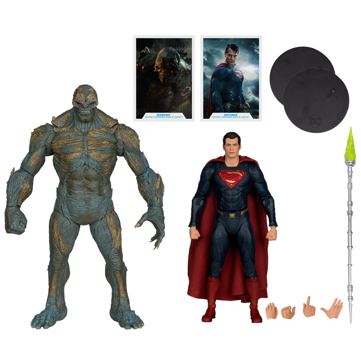 McFarlane Toys DC Multiverse 2pk front view for bold display collections