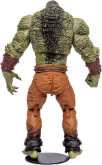 McFarlane Toys Killer Croc art card front highlights biography and collectible photography.