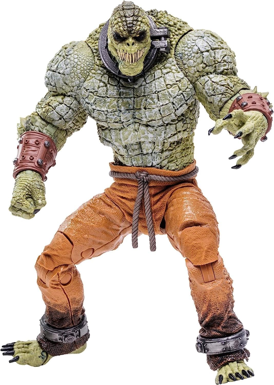 McFarlane Toys Killer Croc megafig figure for dynamic display and posing.