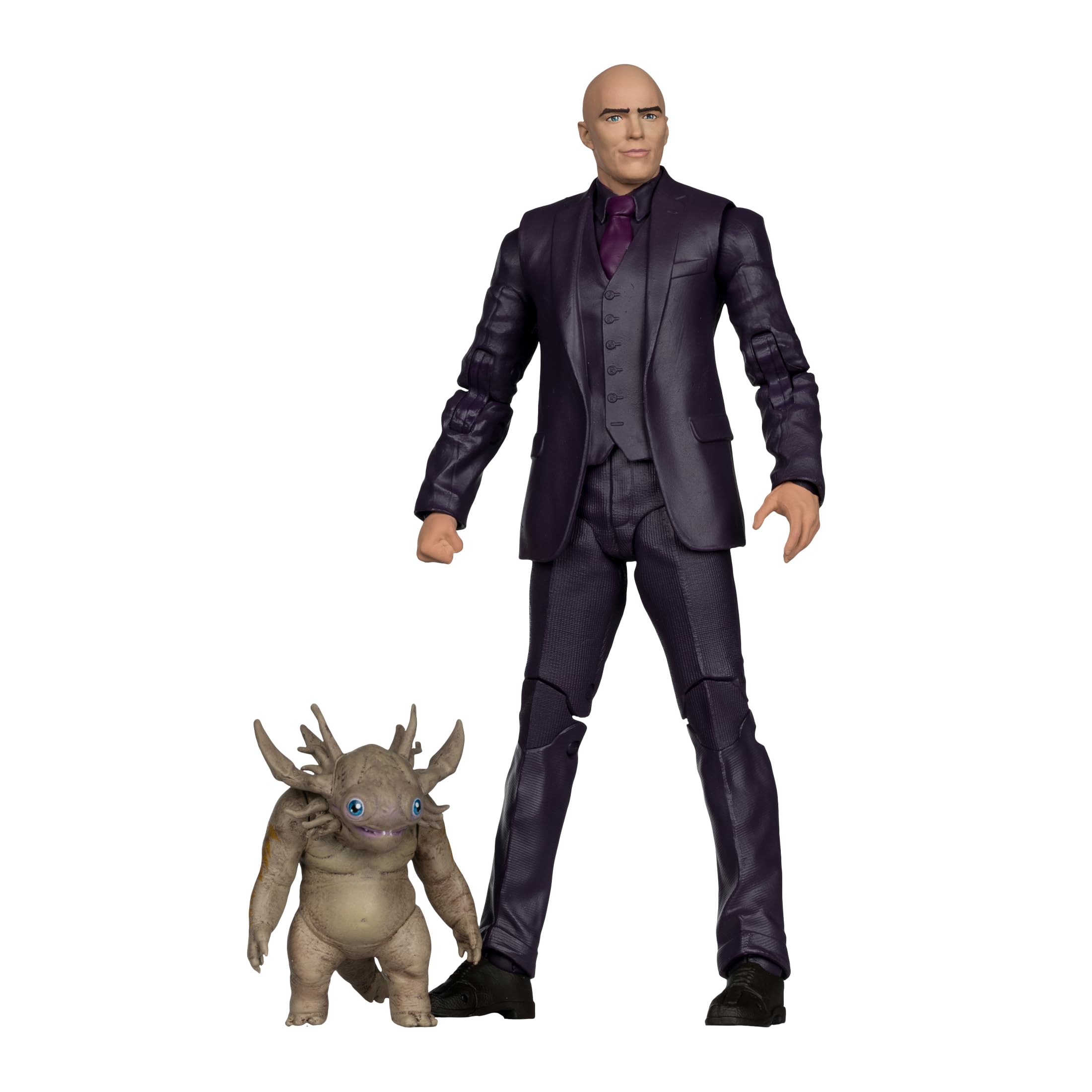 McFarlane Toys DC Multiverse Lex Luthor figure for striking shelf display.