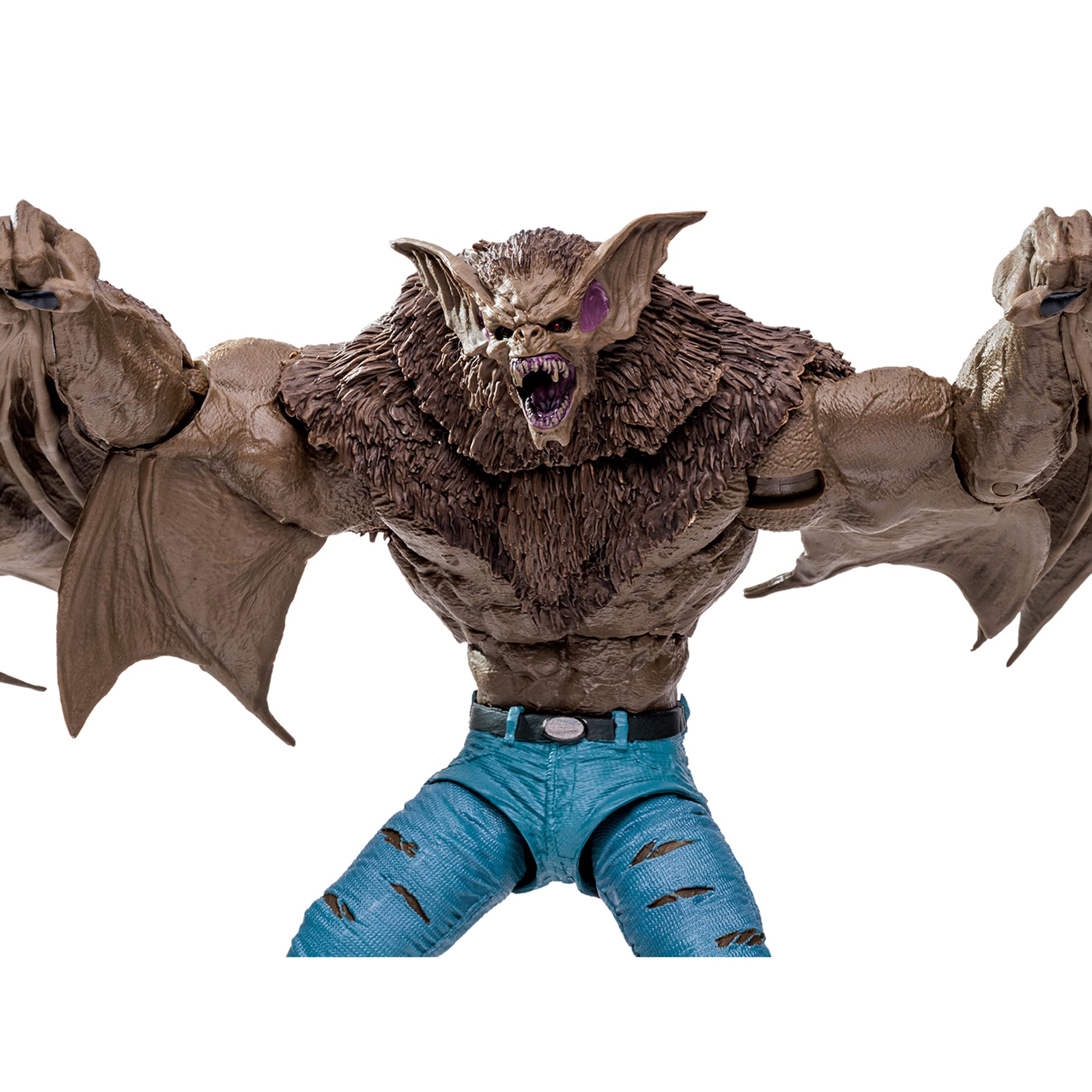 McFarlane Toys DC Multiverse Man-Bat Mega Figure based on DC Rebirth for authenticity