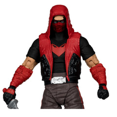 Red Hood 7-inch figure side angle for dramatic posing and display.